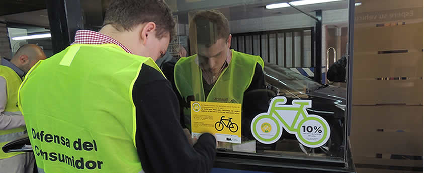 Comenzó una nueva campaña para difundir las tarifas para bicis en estacionamientos
