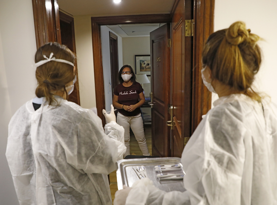 Coronavirus: cómo viven los porteños infectados el aislamiento en hoteles