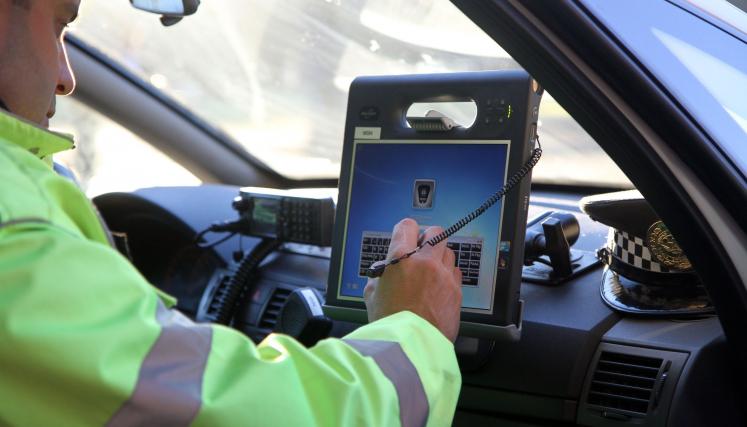 La Policía Metropolitana presentó los patrulleros equipados con sistemas inteligentes para la lectura de patentes. Foto: Sandra Hernandez-gv/GCBA.