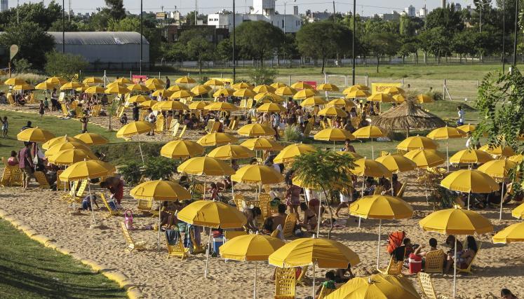 Ya se disfruta la séptima temporada de Buenos Aires Playa. Foto: jefatura de Gabinete/GCBA. 