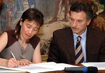 Macri y Ríos firmaron un convenio de cooperación bilateral en materia de salud