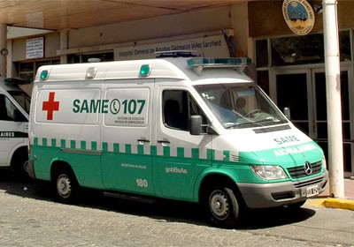 El operativo cont con 35 ambulancias para los traslados y la atencin de emergencia.