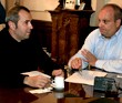 El investigador Jordi Tresserras se reuni con el Ministro Lombardi
