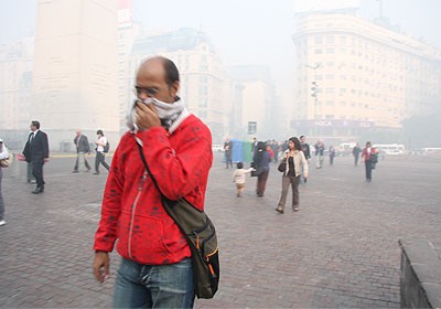 El Ministerio de Salud del Gobierno de la Ciudad de Buenos Aires, inform la cantidad de personas atendidas a causa del humo reinante en esta Ciudad. Foto: Sandra Hernndez/GCBA. 