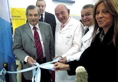 El Ministro de Salud del Gobierno porteo, Jorge Lemus, durante la inauguracin del nuevo sector del servicio de odontologa del Hospital General de Agudos Dr. Parmenio Piero.