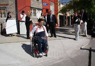 El jefe de Gobierno porteo, Mauricio Macri, y la vicejefa Gabriela Michetti, presentaron el plan de obras de accesibilidad. Foto: Sandra Hernndez/GCBA.