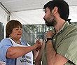Continúa la vacunación contra la rubéola en la Plaza Flores