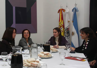 La Ciudad intercambia experiencias sobre violencia domstica con especialistas del Gobierno de Espaa. Foto: Silvina Arrastia/GCBA.