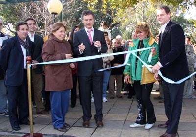 El jefe de Gobierno porteo, Mauricio Macri, present los trabajos de remodelacin de la Plaza Tern. Foto: Claudio Spina /GCBA.