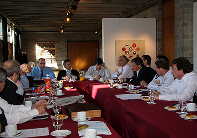 El jefe de Gobierno porteo, Mauricio Macri, presidi la habitual reunin de Gabinete en el Museo Svori. Foto: Sandra Hernndez/GCBA.