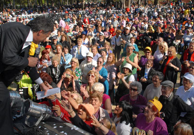 Macri estuvo presente en la celebracin por la Semana de los Adultos Mayores. Foto: Guillermo Viana/GCBA.