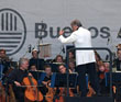 Al frente de la orquesta Filarmnica de Munich deslumbr a ms de treinta mil personas