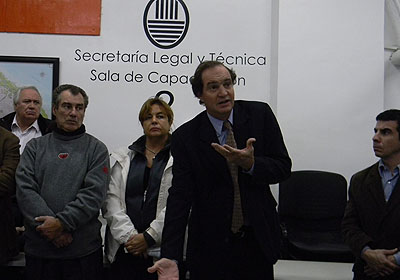 El mircoles 1 de junio se realiz la inauguracin de la segunda Aula de Capacitacin de la Secretara Legal y Tcnica en el Palacio de Gobierno de la Ciudad Autnoma de Buenos Aires.  Foto: GCBA.