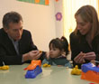 Macri y Vidal inauguraron un nuevo Centro de Primera Infancia en la Villa 1-11-14