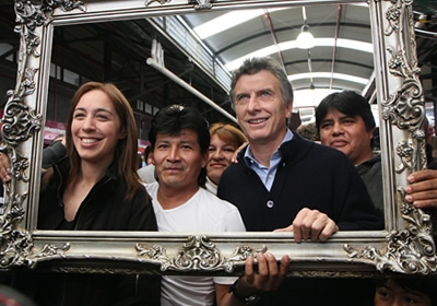 El jefe de Gobierno de la Ciudad de Buenos Aires, Mauricio Macri, reinaugur las nuevas instalaciones del Mercado de Pulgas que ya abri sus puertas al pblico. Foto: Mnica Martnez/GCBA.