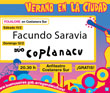 Facundo Saravia y el Dúo Coplanacu se presentan en el Anfiteatro de Costanera Sur