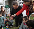 Macri visitó un CPI en el barrio de Flores