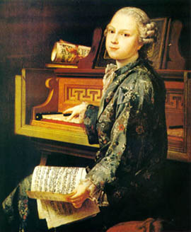 Mozart de ni&ntilde;o