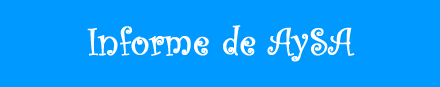 informe de aysa