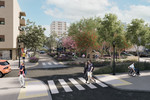 Comenzaron los trabajos para transformar la calle Conde en un lugar más verde, sustentable y seguro