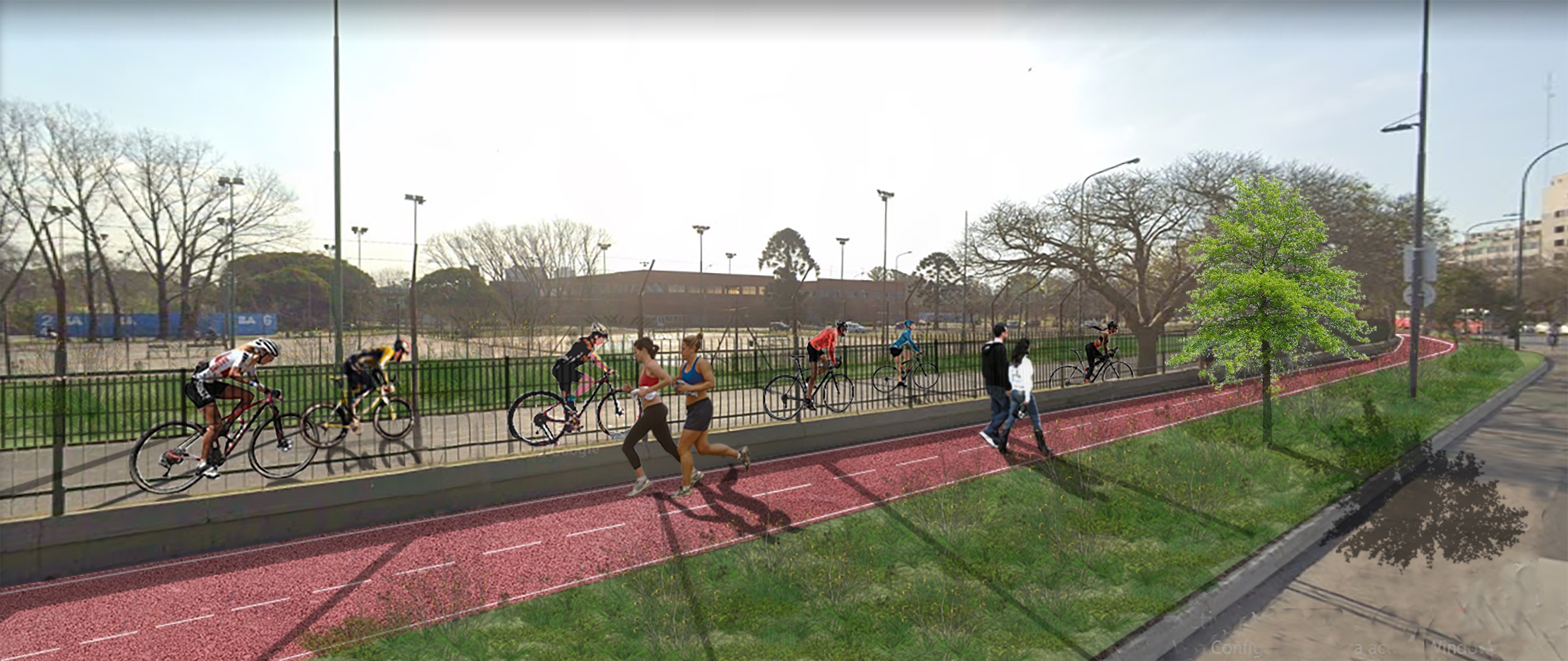 Buenos Aires tendrá una nueva pista de ciclismo en el Parque Sarmiento
