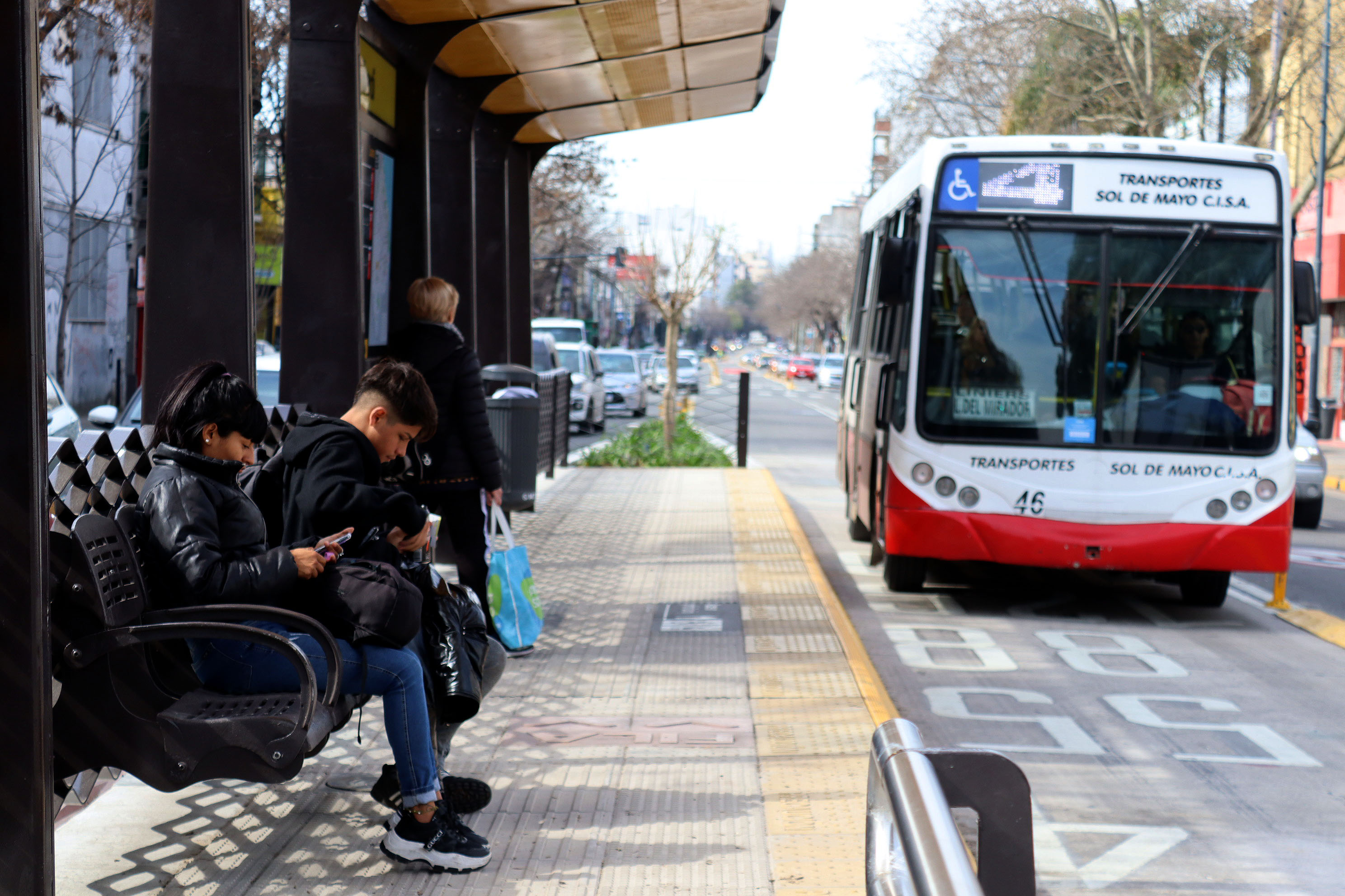 El Metrobus Alberdi-Directorio beneficia a más de 65 mil pasajeros
