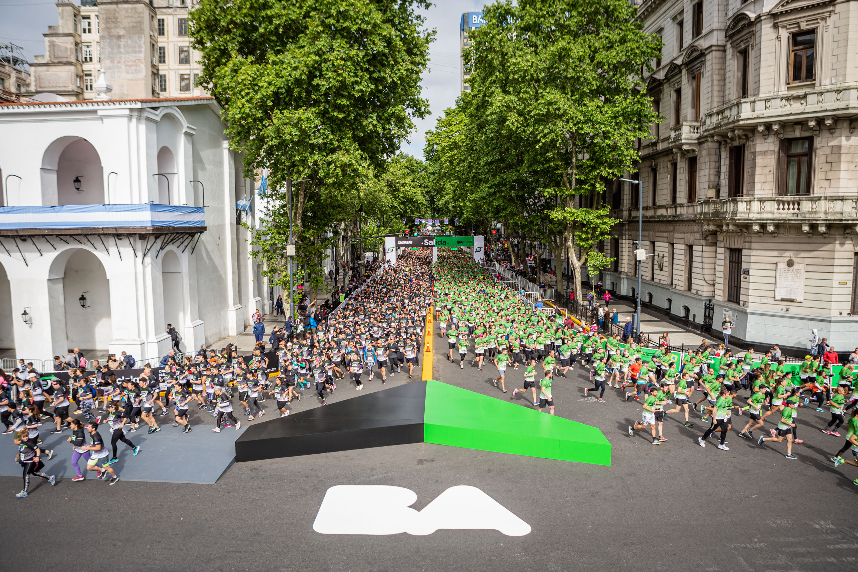 Llega la octava edición de la Carrera Ciudad Verde a Plaza de Mayo