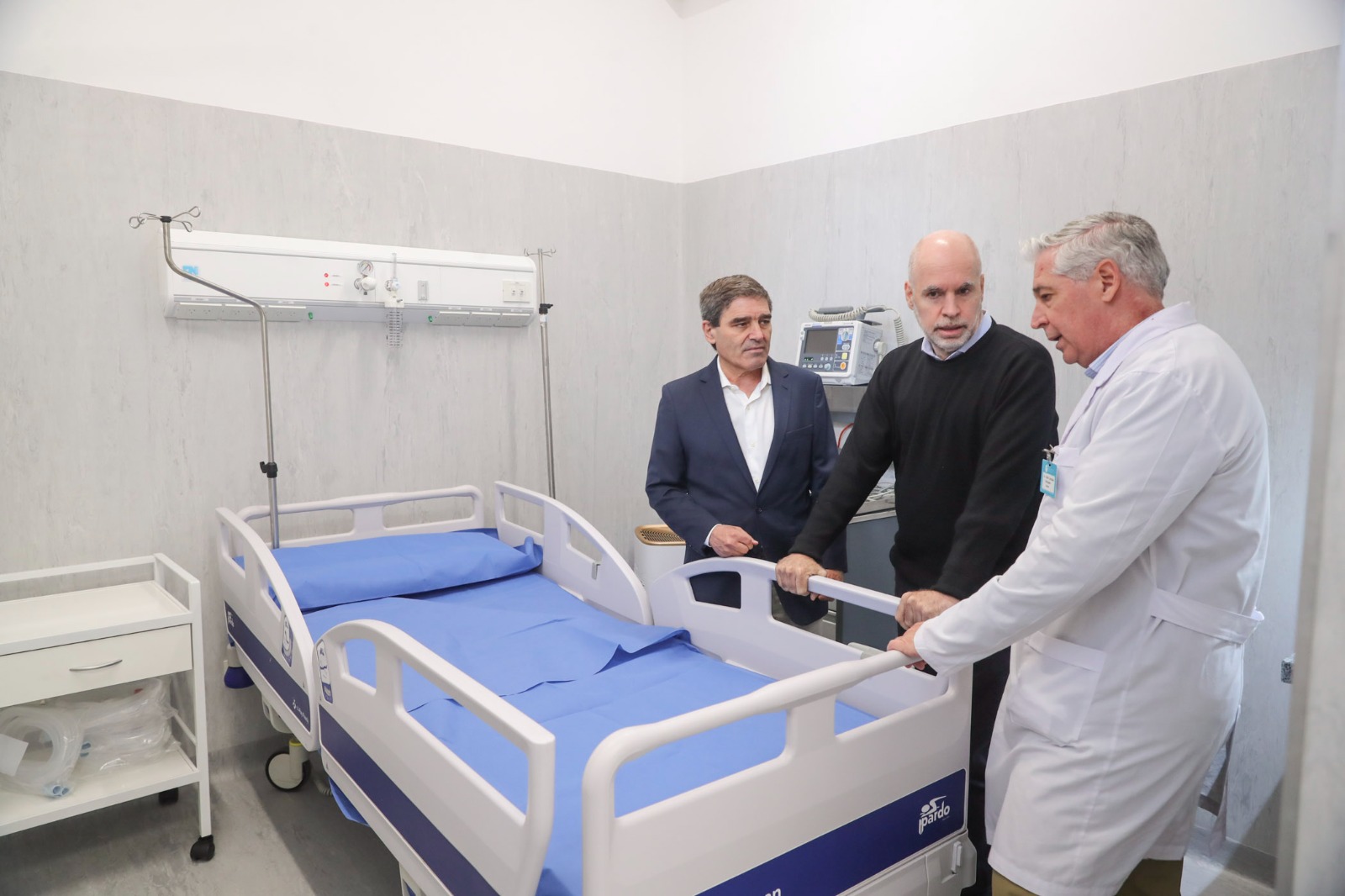 Rodríguez Larreta recorrió la nueva guardia para adultos del Hospital Muñiz: “Esto da mayor infraestructura y permite tener más capacidad para atender pacientes”