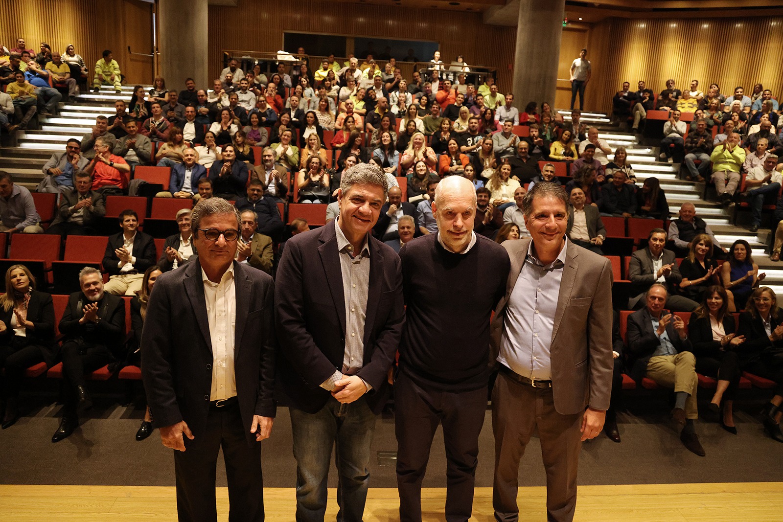 Horacio Rodríguez Larreta y Jorge Macri respaldaron la gestión de AUSA y destacaron el trabajo conjunto entre el Estado porteño y los gremios