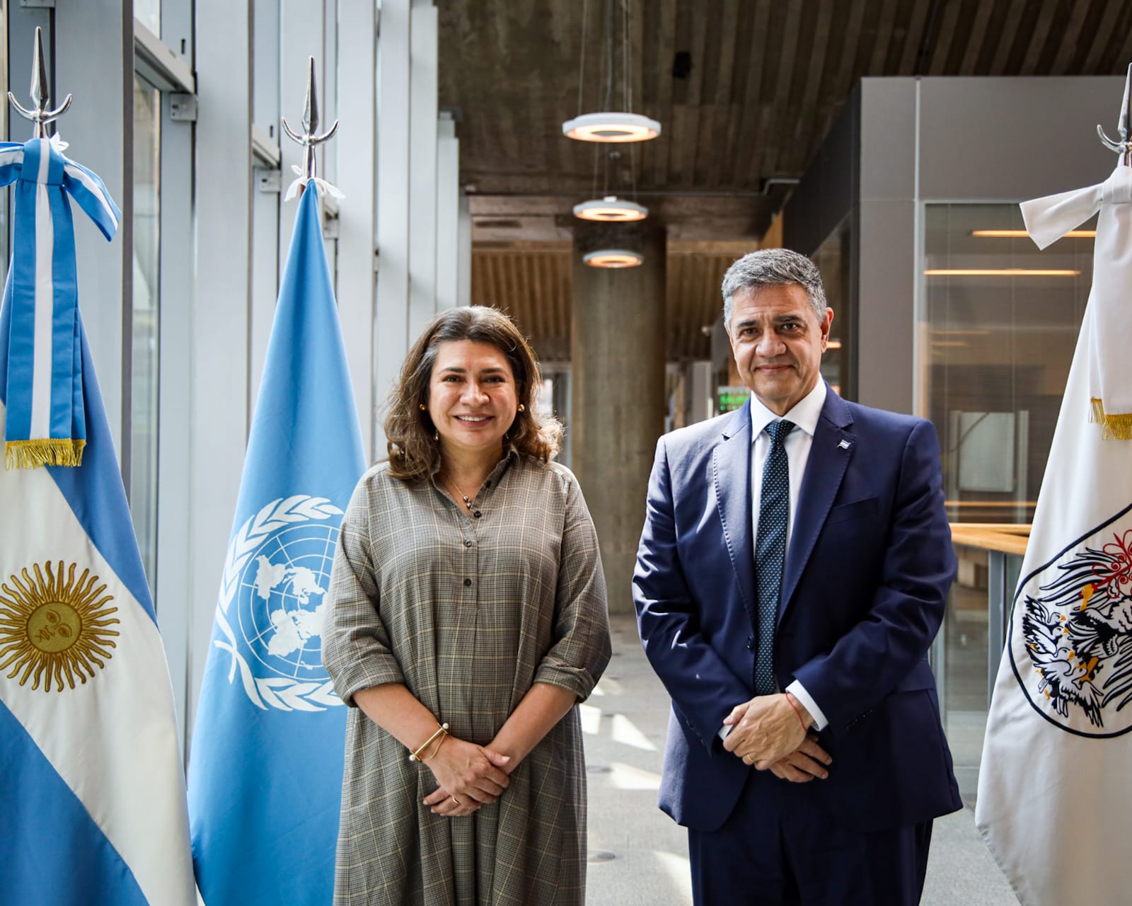 El Jefe de Gobierno, Jorge Macri, mantuvo una reunión de trabajo con representantes de Naciones Unidas