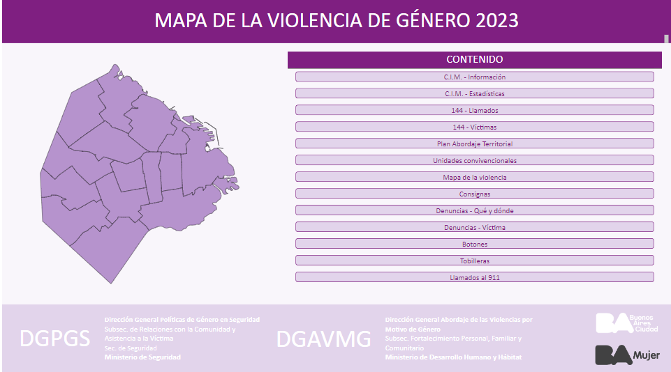 Mapa de Violencia de Género