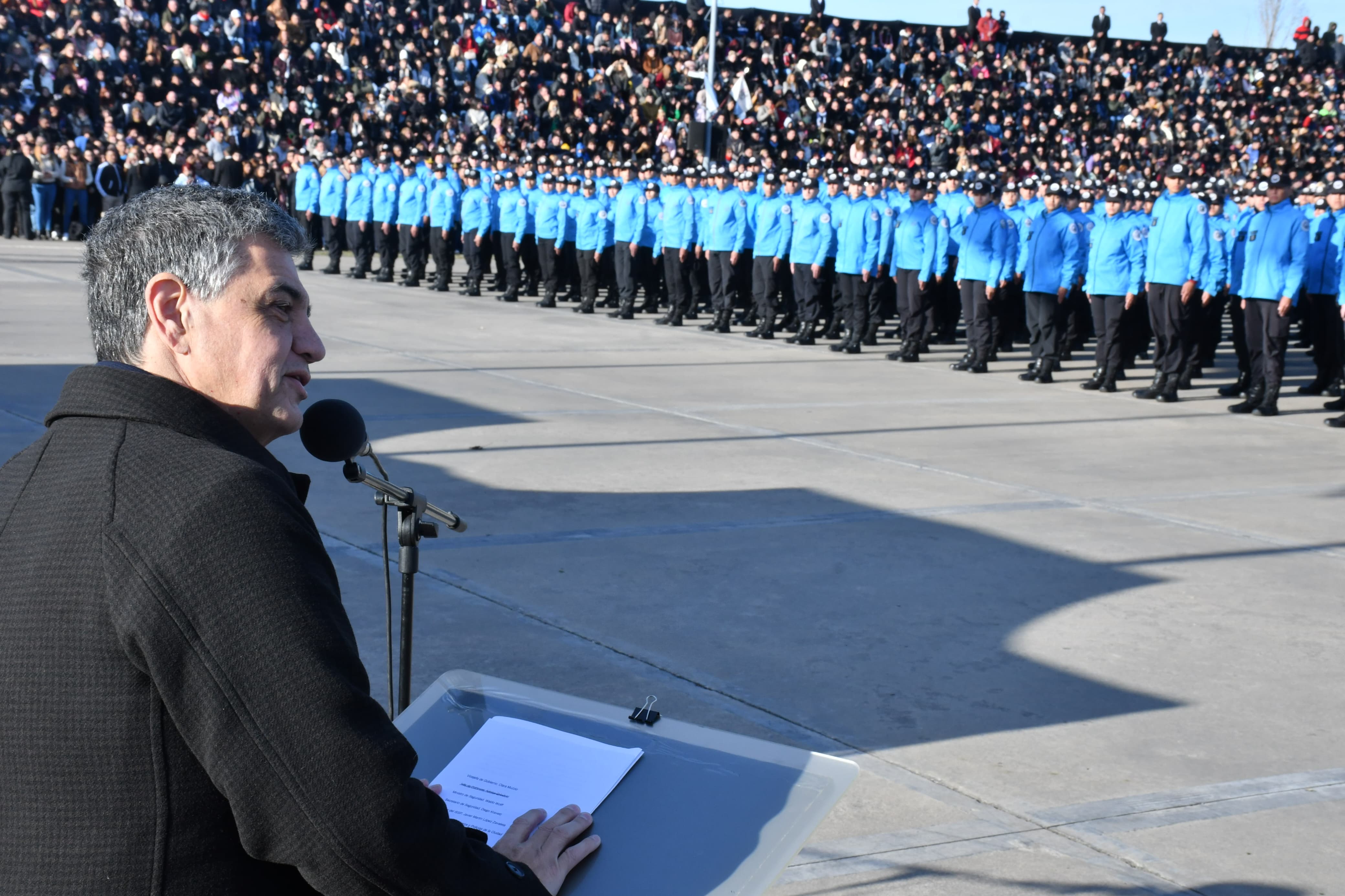 En el Día de la Bandera, Jorge Macri ratificó su “más firme respaldo” a la Policía de la Ciudad en la lucha contra el delito