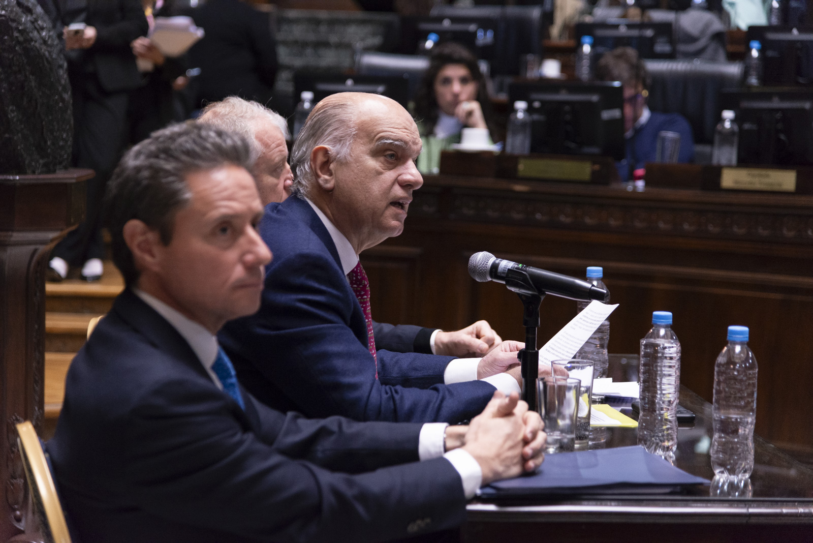 Néstor Grindetti presentó su primer informe de gestión en la Legislatura Porteña 