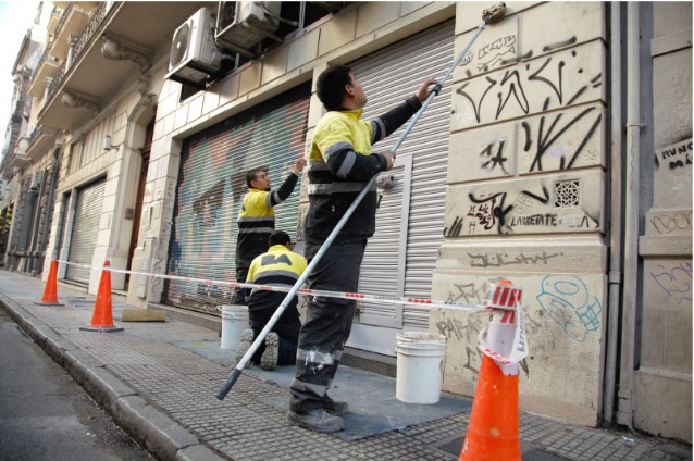 La Ciudad recuperó más de 4 mil frentes vandalizados en los primeros seis meses del 2024