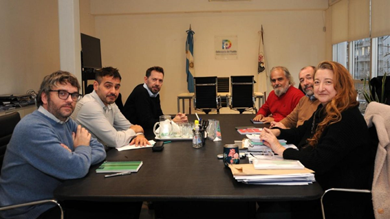 Las autoridades de IGE mantuvieron una reunión de Trabajo con la Defensoría del Pueblo para Fortalecer Vínculos Institucionales