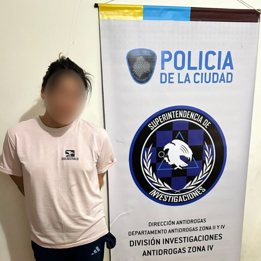 Detienen en Wilde a Gabriela, dealer que operaba en Once