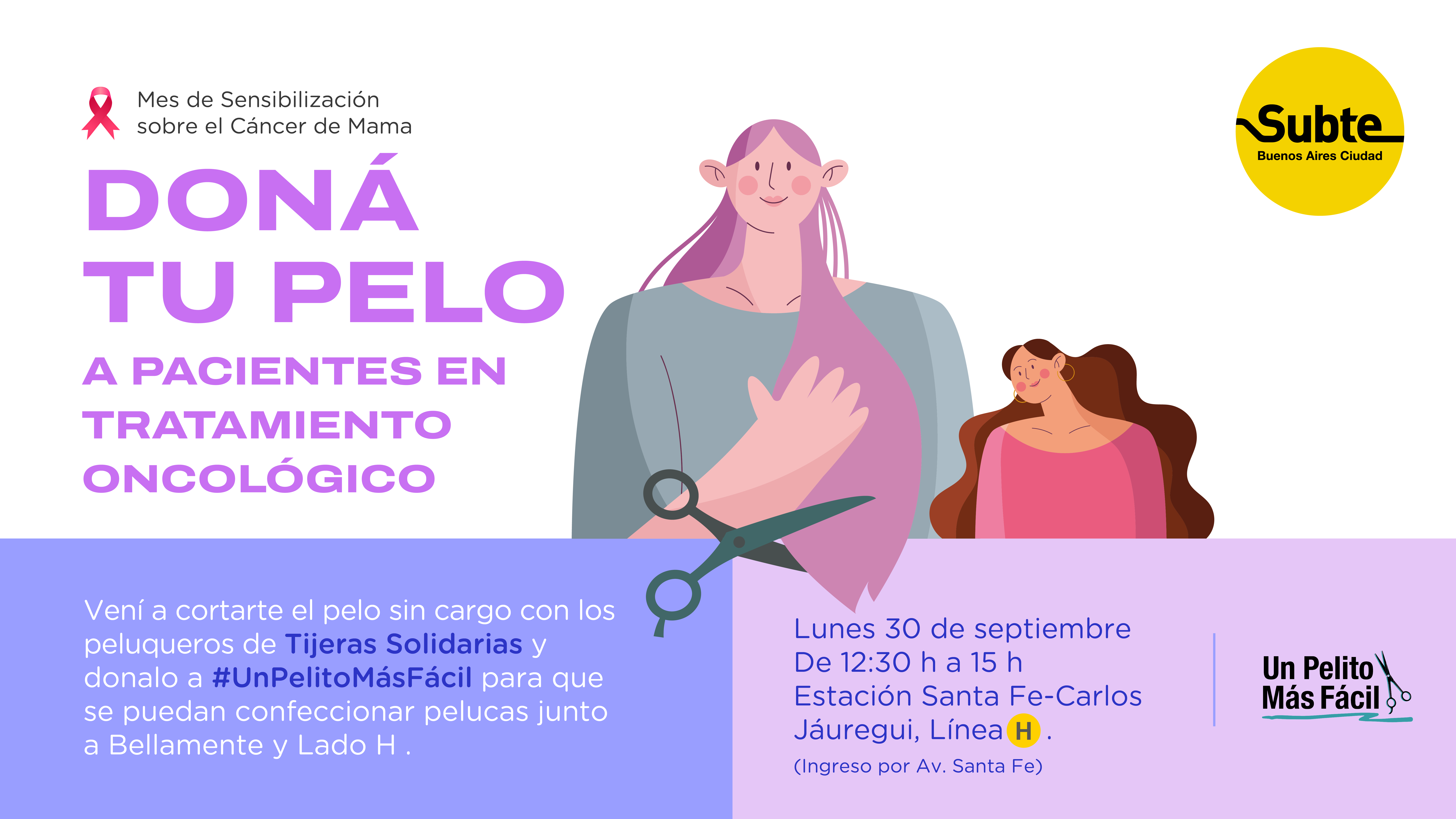 Octubre: mes de sensibilización sobre el cáncer de mama