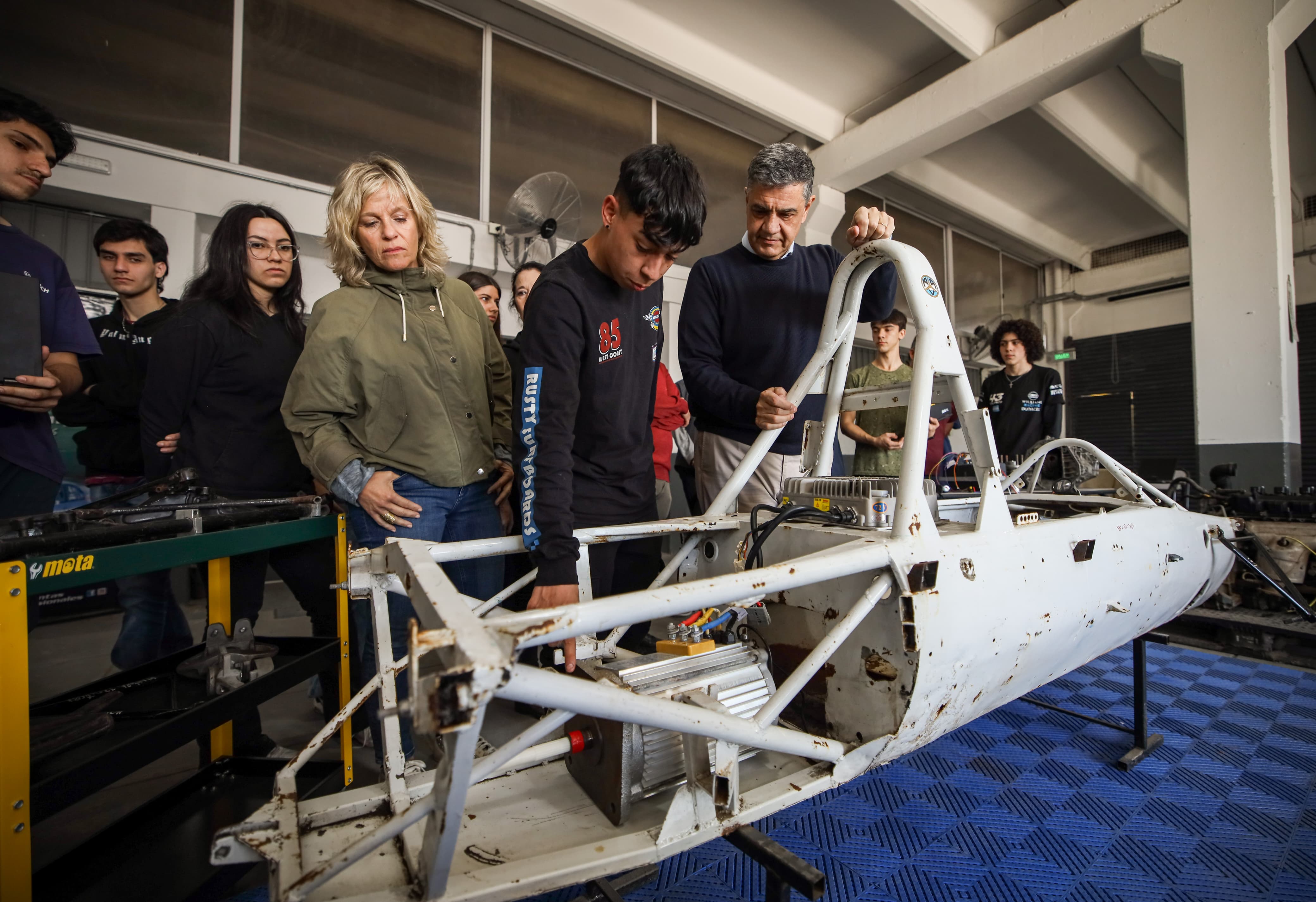 Como en Le Mans: la escuela-taller de la Ciudad donde los estudiantes porteños se preparan para el mundo laboral