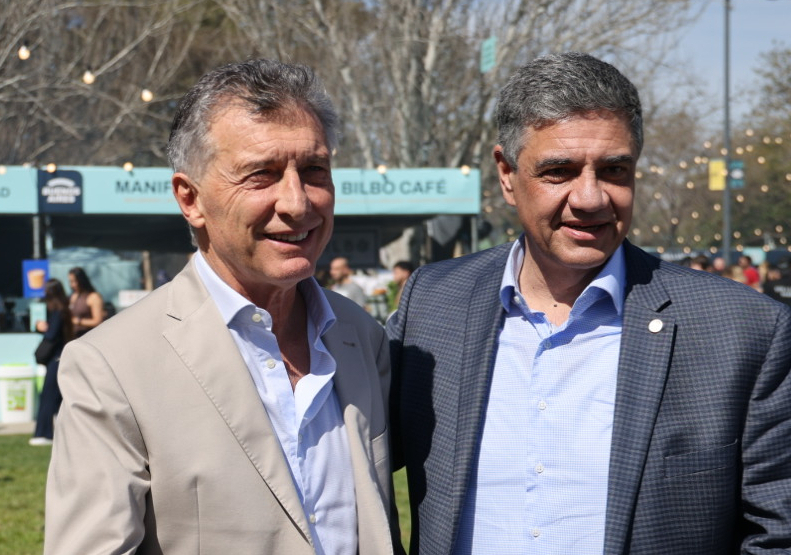 Mauricio y Jorge Macri en “Sabor a Buenos Aires”, que celebra la gastronomía porteña