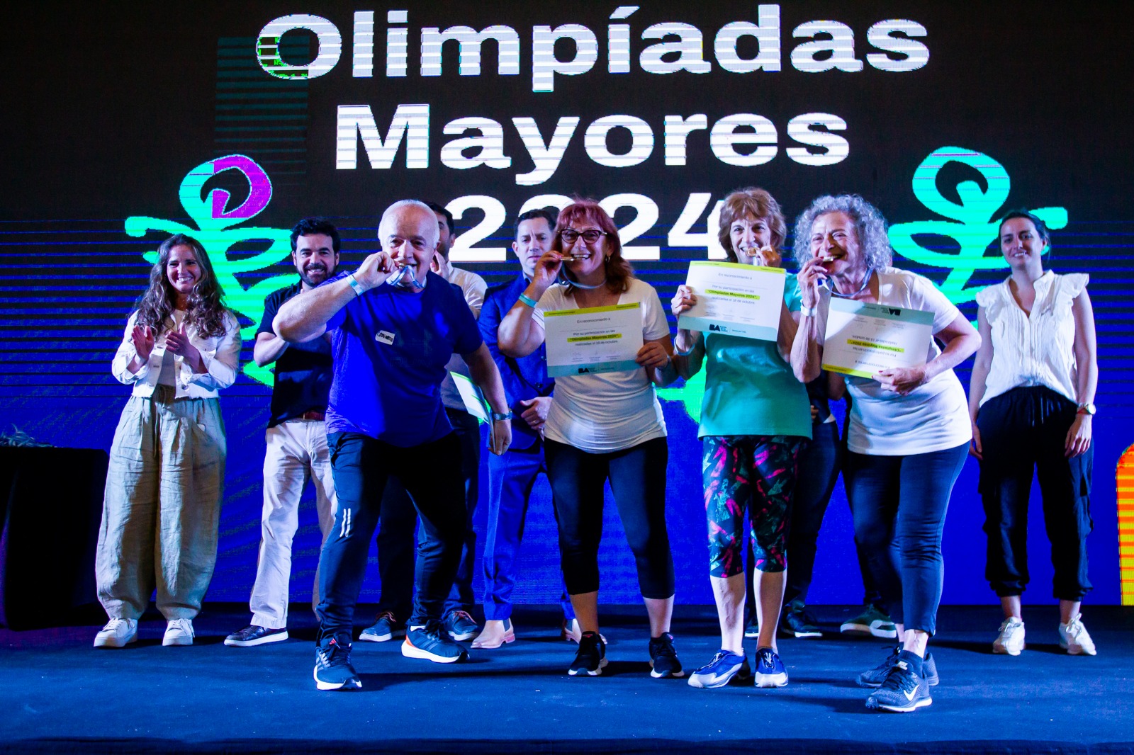 Olimpíadas Mayores en Parque Roca