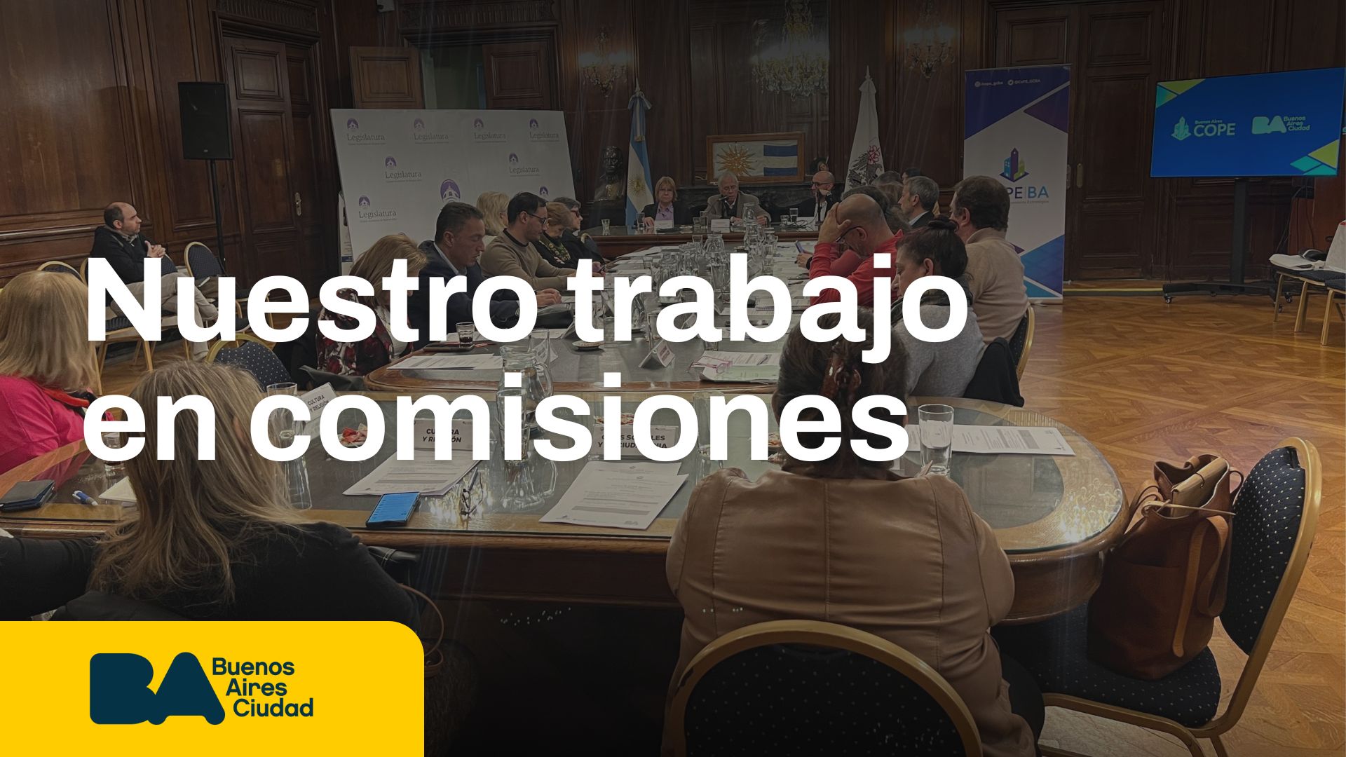 Nuestro trabajo en Comisiones - Septiembre