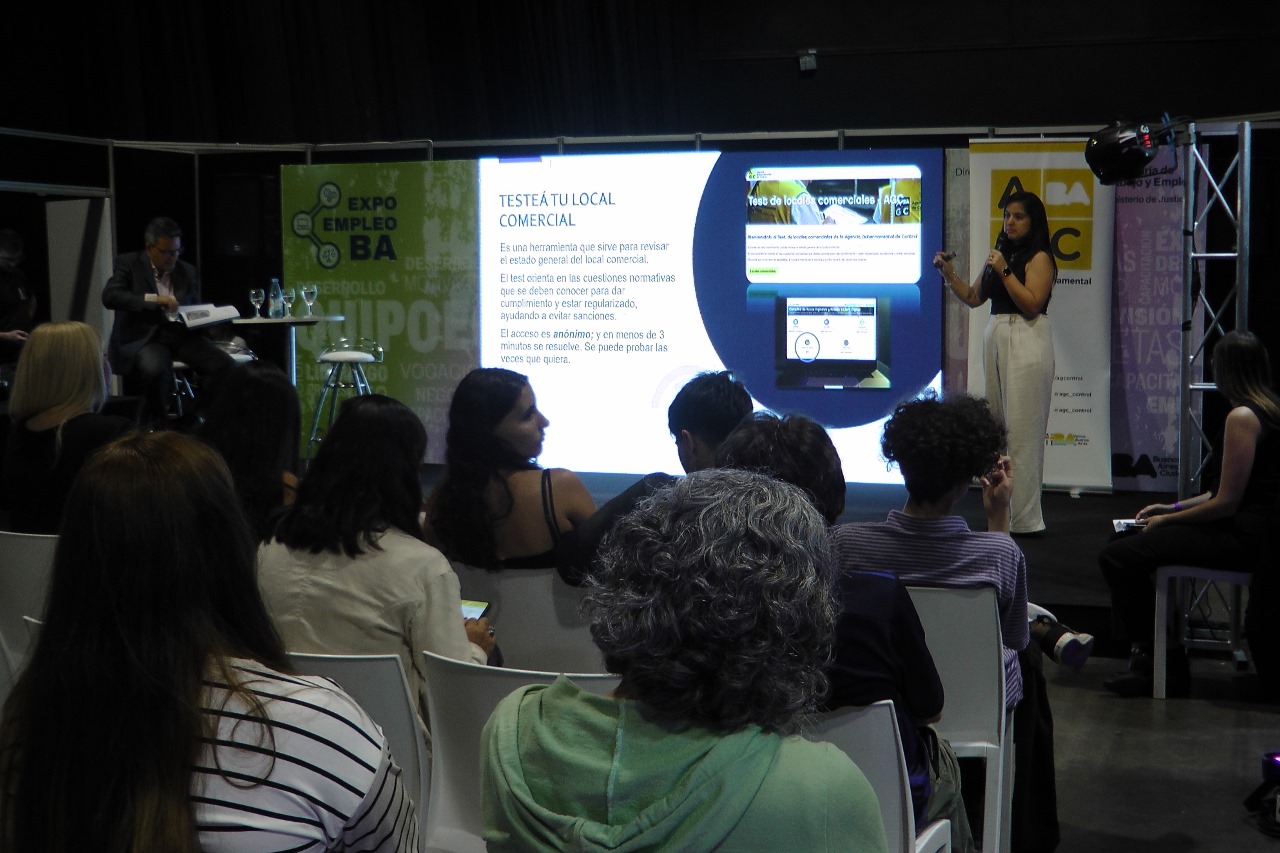 Expo Empleo BA: la Agencia Gubernamental de Control participó de la jornada de intermediación laboral