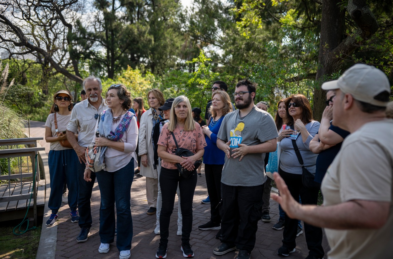 Visita al EcoParque con vecinos de Palermo