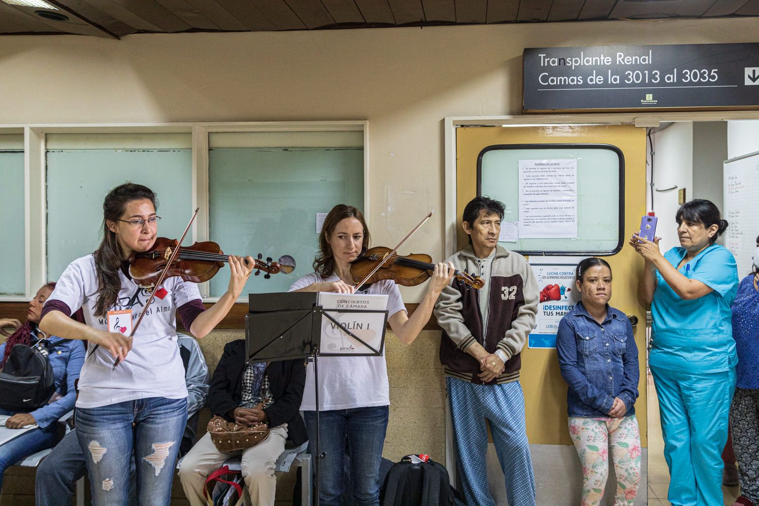 Música que sana: jornada solidaria en el Hospital Argerich