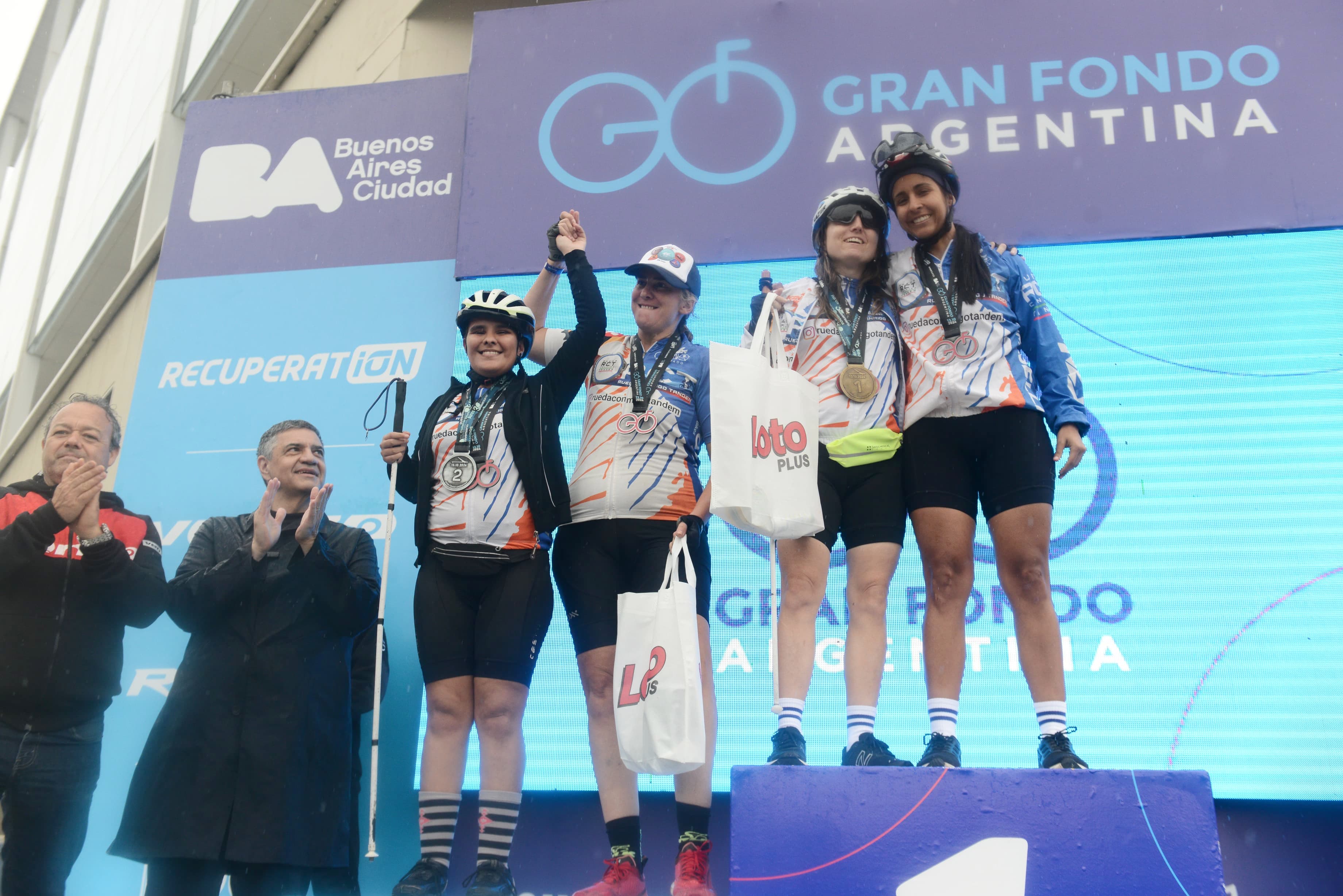 Jorge Macri premió a los competidores del “Gran Fondo Argentina"