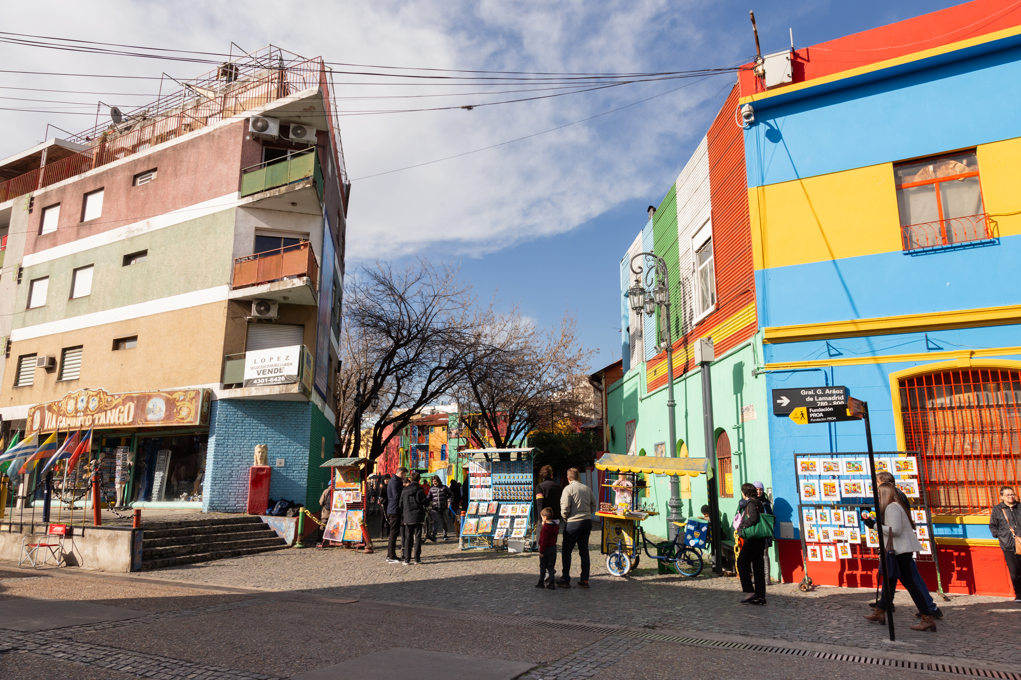 El Gobierno porteño realizó renovaciones en el paseo Caminito