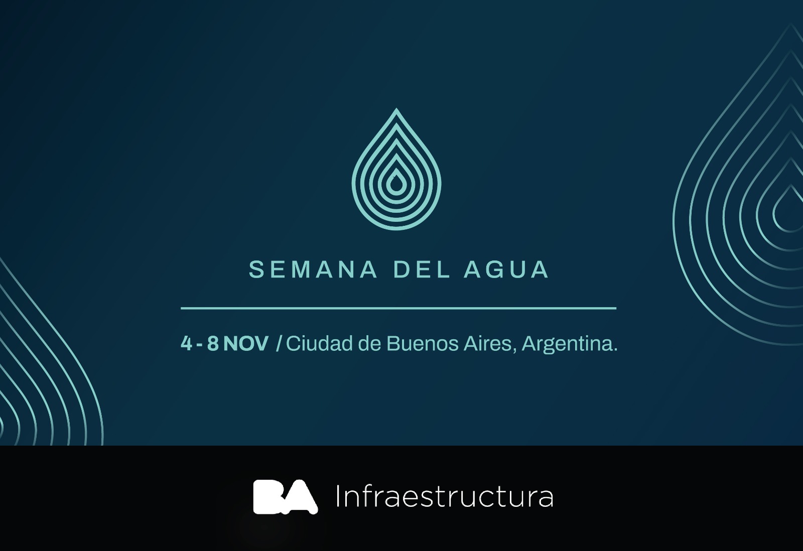 Comenzó la Primera Semana del Agua de Buenos Aires