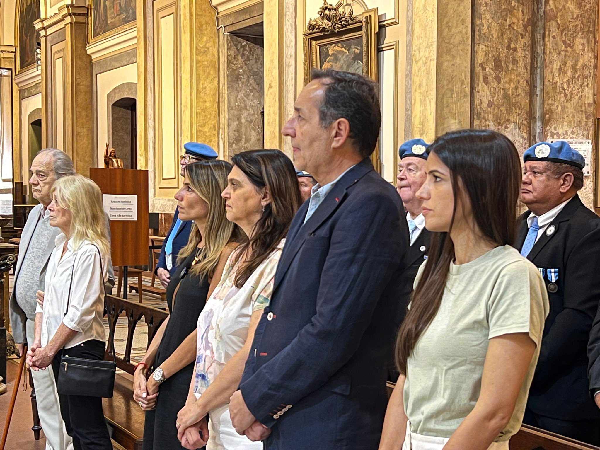 La Secretaría General asistió a la misa en conmemoración a San Martín de Tours, Santo Patrono de la Ciudad