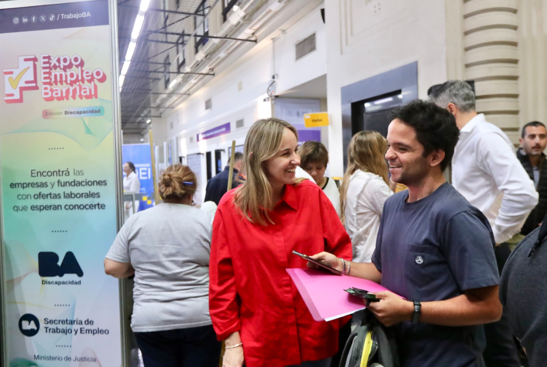 Clara Muzzio en Expo Empleo edición discapacidad: “El talento y la determinación no tienen barreras”