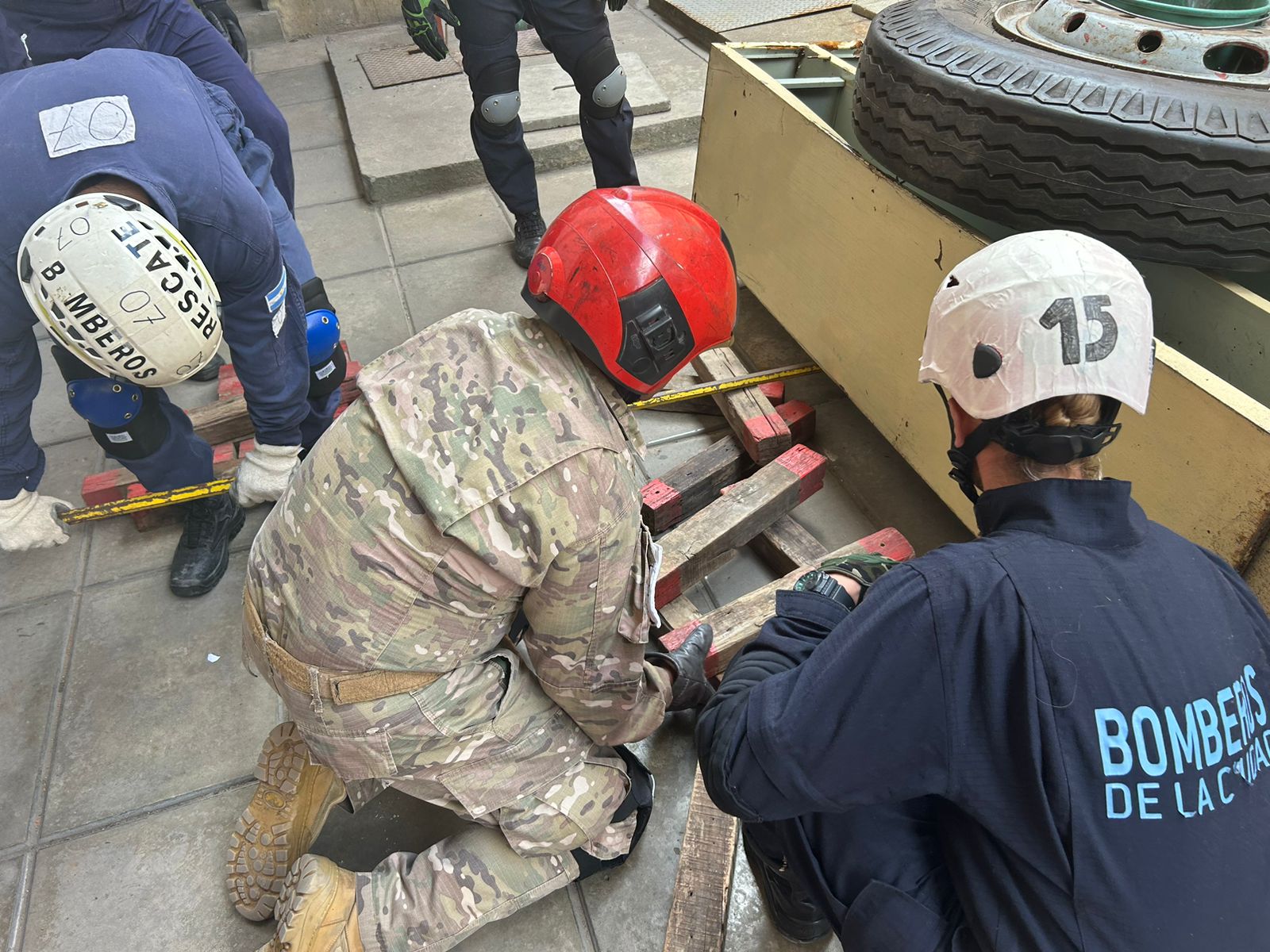 Curso de Auxiliares de Operadores del Grupo Especial de Rescate 